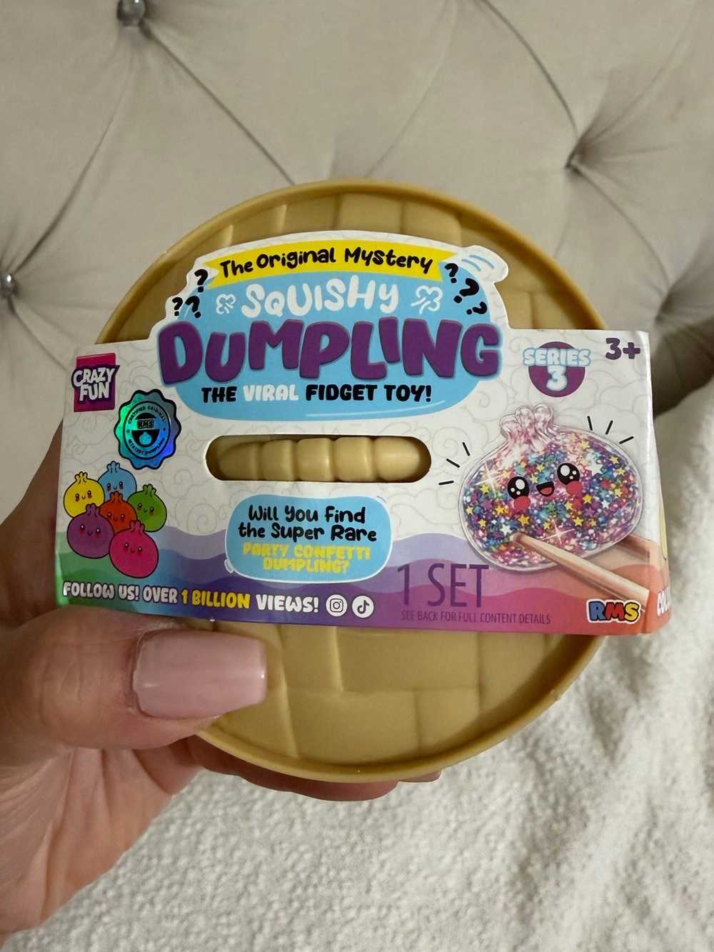 RMS Mystery Squishy Dumpling
Fidget Toy